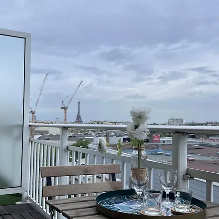 Oda ve Kahvaltı Albar Rooftop Eiffel Paris Porte De Versailles
